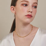 ciite' シーテ ネックレス 【 金属アレルギー対応 】 チェーン & パドロックネックレス 2セット