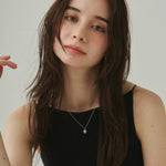 ciite' シーテ ネックレス 【 金属アレルギー対応 】 パステルカラー ハートネックレス サージカルステンレス