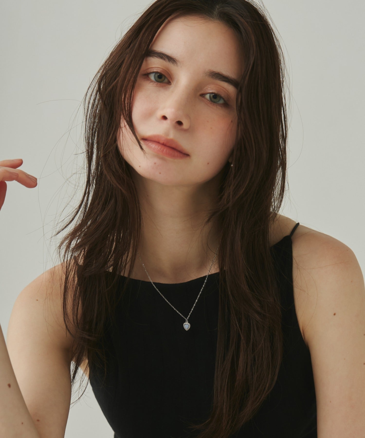 ciite' シーテ ネックレス 【 金属アレルギー対応 】 パステルカラー ハートネックレス サージカルステンレス