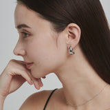 ciite' シーテ ピアス（両耳用） 【 金属アレルギー対応 】 ぷっくりピアス サージカルステンレス (両耳用)