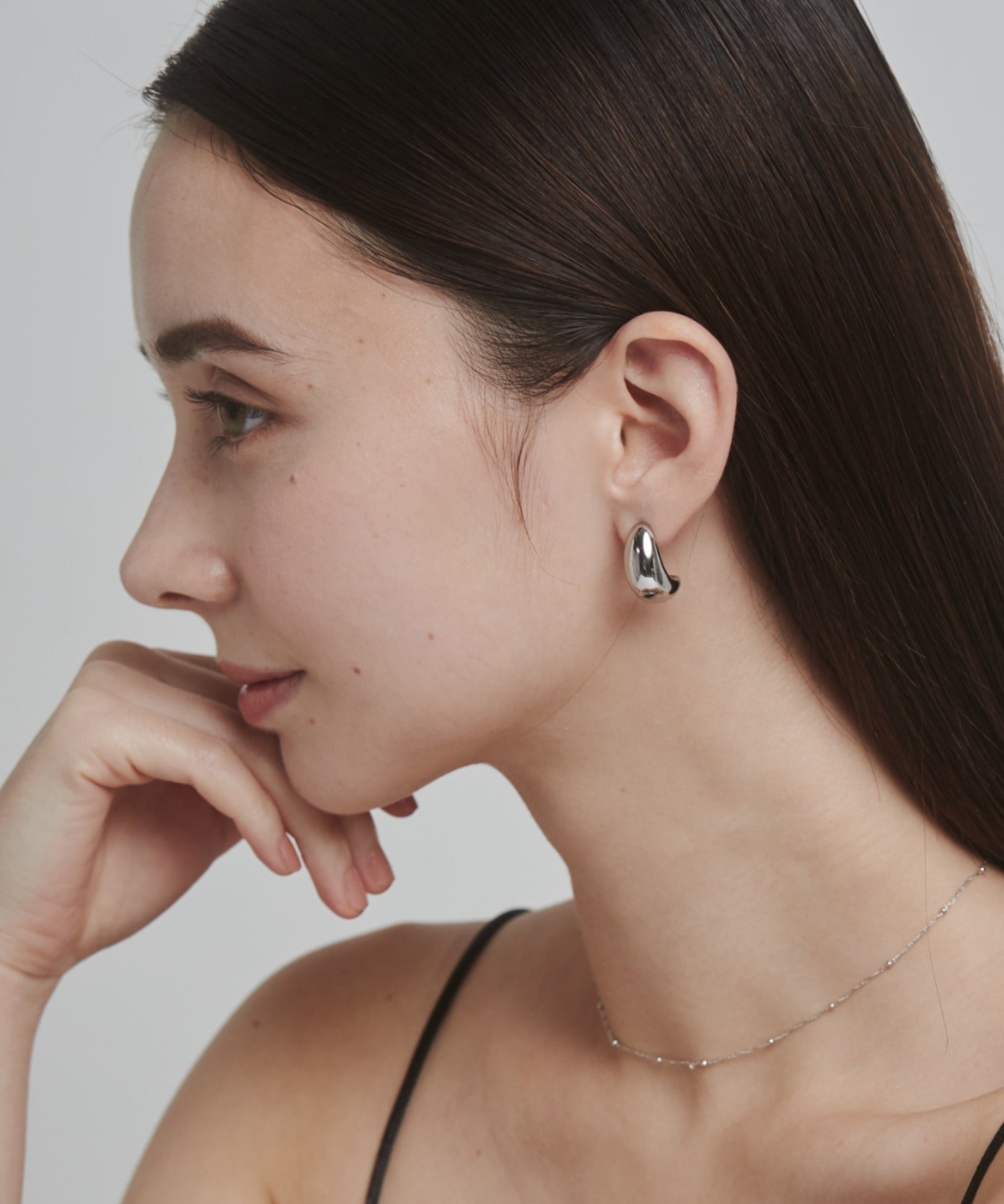 ciite' シーテ ピアス（両耳用） 【 金属アレルギー対応 】 ぷっくりピアス サージカルステンレス (両耳用)