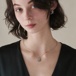 ciite' シーテ ネックレス 【 金属アレルギー対応 】 フラワーモチーフペンダント ネックレス サージカルステンレス