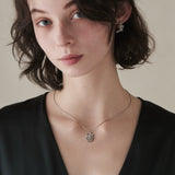 ciite' シーテ ネックレス 【 金属アレルギー対応 】 フラワーモチーフペンダント ネックレス サージカルステンレス