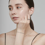 ciite' シーテ ブレスレット 【 金属アレルギー対応 】 グリッターチェーンブレスレット サージカルステンレス