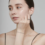 ciite' シーテ ブレスレット 【 金属アレルギー対応 】 グリッターチェーンブレスレット サージカルステンレス