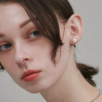 ciite' シーテ イヤリング 【 金属アレルギー対応 】 シンプルパールイヤリング サージカルステンレス (両耳用)