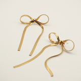 ciite' シーテ ピアス（両耳用） 【 金属アレルギー対応 】リボンピアス サージカルステンレス (両耳用)