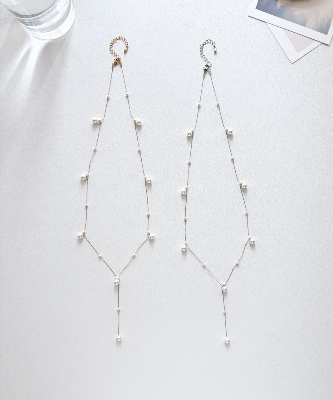 ciite' シーテ ネックレス Y字デザインパールネックレス