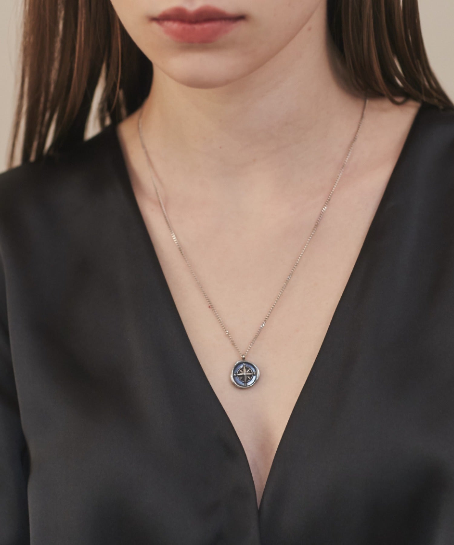 ciite' シーテ ネックレス 【 金属アレルギー対応 】 コインネックレス サージカルステンレス