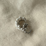 ciite' シーテ イヤーカフ パール&メタル イヤーカフセット