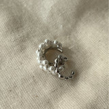 ciite' シーテ イヤーカフ パール&メタル イヤーカフセット