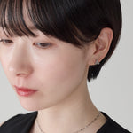 ciite' シーテ ピアス（両耳用） 【金属アレルギー対応】トライアングルピアス