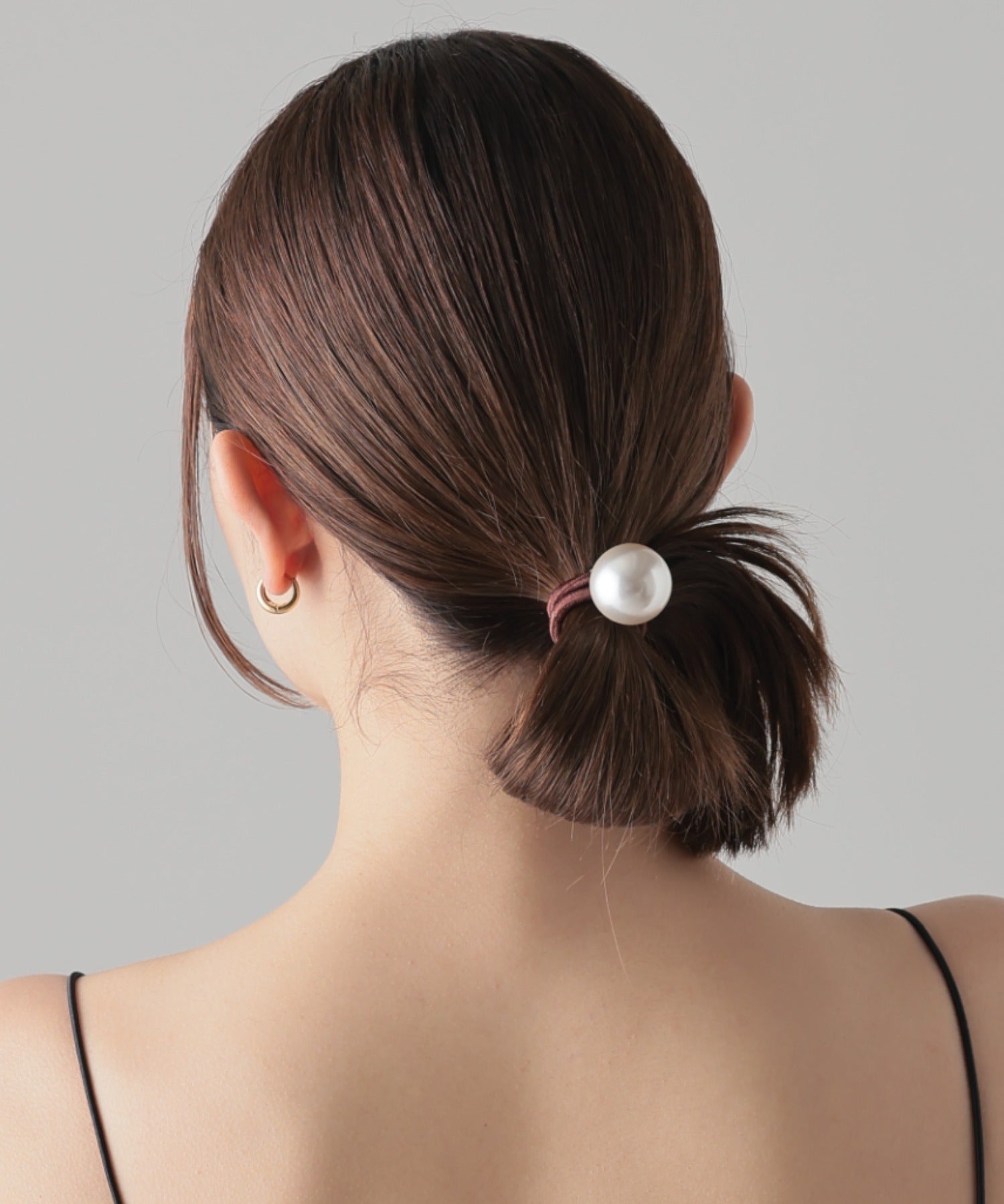 ciite' シーテ ヘアゴム 【4色展開】 ビッグパール ヘアゴム