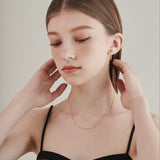 ciite' シーテ ネックレス 【 金属アレルギー対応 】 グリッターチェーンネックレス サージカルステンレス