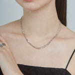 ciite' シーテ ネックレス 【 金属アレルギー対応 】 2連チェーンネックレス サージカルステンレス