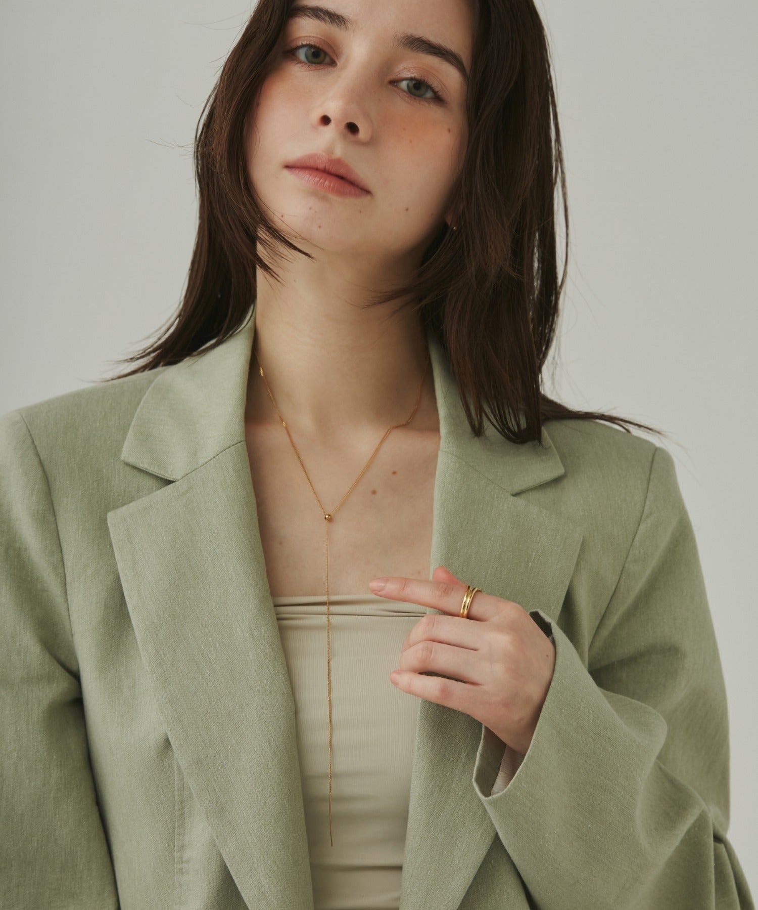 ciite' シーテ ネックレス 【 金属アレルギー対応 】 ロングチェーンネックレス サージカルステンレス