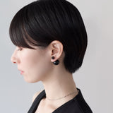 ciite' シーテ ピアス（両耳用） シリコン付 ダブルボール ピアス