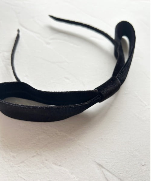 ciite' シーテ ヘアアクセサリー シルキーベロア カチューシャ