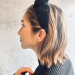 ciite' シーテ ヘアアクセサリー フレンチベロア カチューシャ