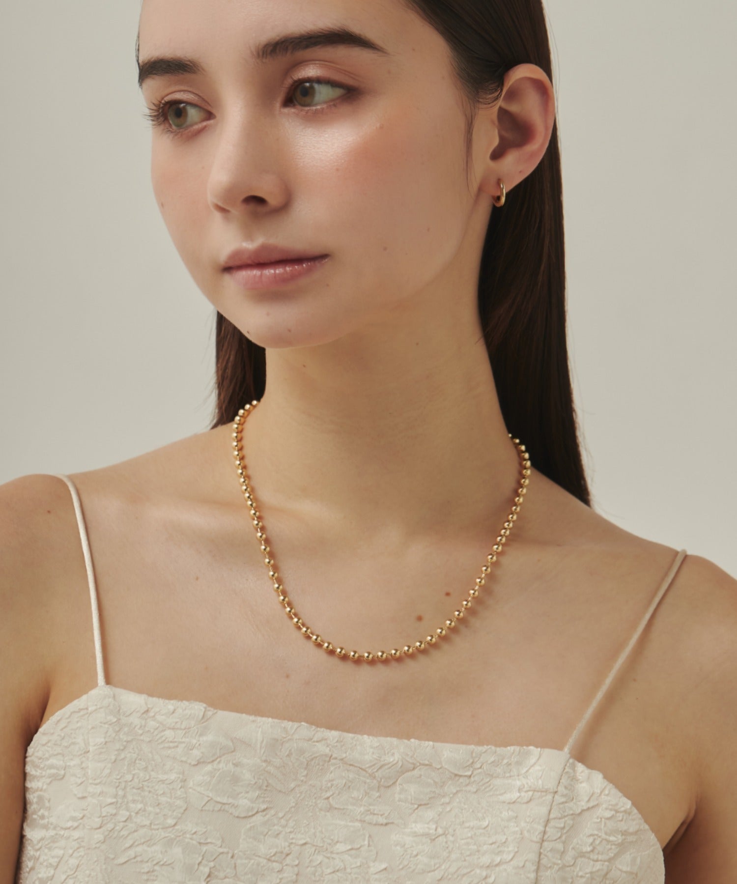 ciite' シーテ ネックレス メタルボールチェーン ネックレス