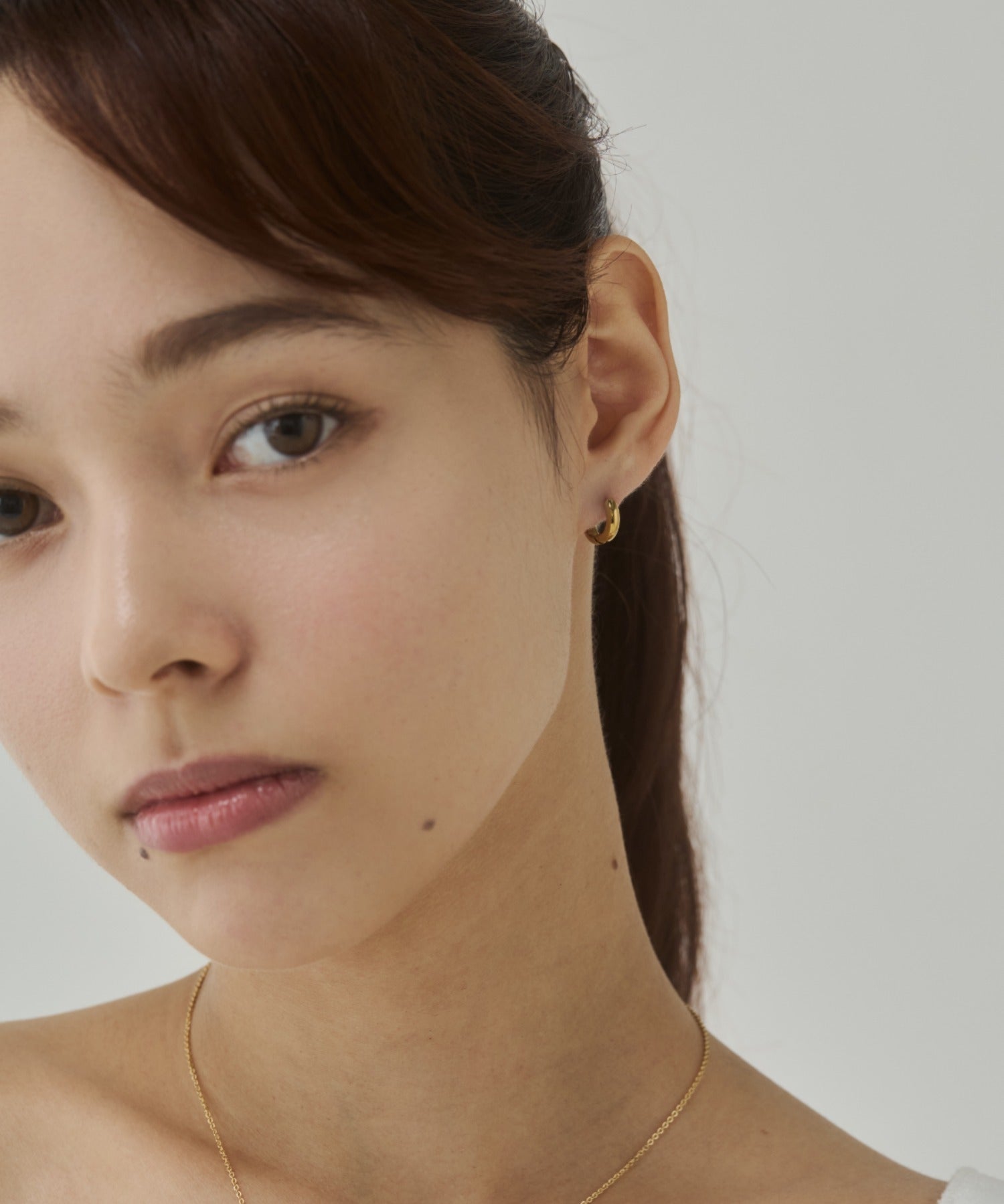 ciite' シーテ ピアス（両耳用） 【 金属アレルギー対応 】 4サイズ展開 シンプルフープピアス サージカルステンレス（両耳用）