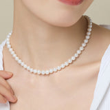 ciite' シーテ ネックレス 【 金属アレルギー対応 】 シンプルパールネックレス サージカルステンレス