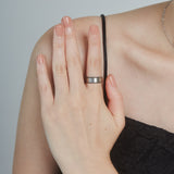 ciite' シーテ リング 【 金属アレルギー対応 】 バイカラーリング サージカルステンレス