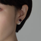 ciite' シーテ ピアス（両耳用） ビジューパールピアス