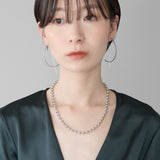 ボールチェーンネックレス