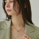 ciite' シーテ ネックレス 【 金属アレルギー対応 】 ミニハートネックレス サージカルステンレス