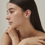 ciite' シーテ イヤーカフ 【 金属アレルギー対応 】ミニパールイヤーカフ サージカルステンレス