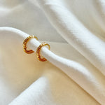 ciite' シーテ ピアス（両耳用） ニュアンス ミニフープピアス（両耳用）