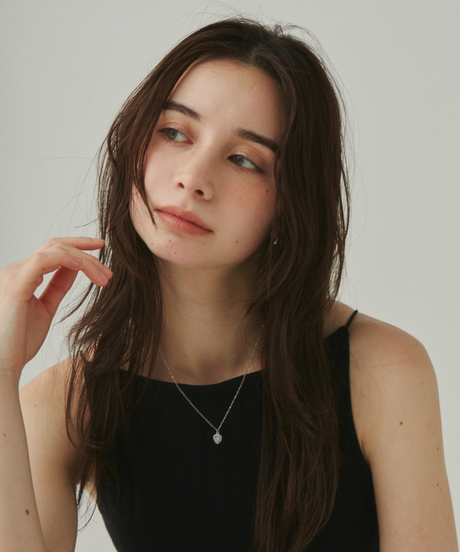 ciite' シーテ ネックレス 【 金属アレルギー対応 】 パステルカラー ハートネックレス サージカルステンレス