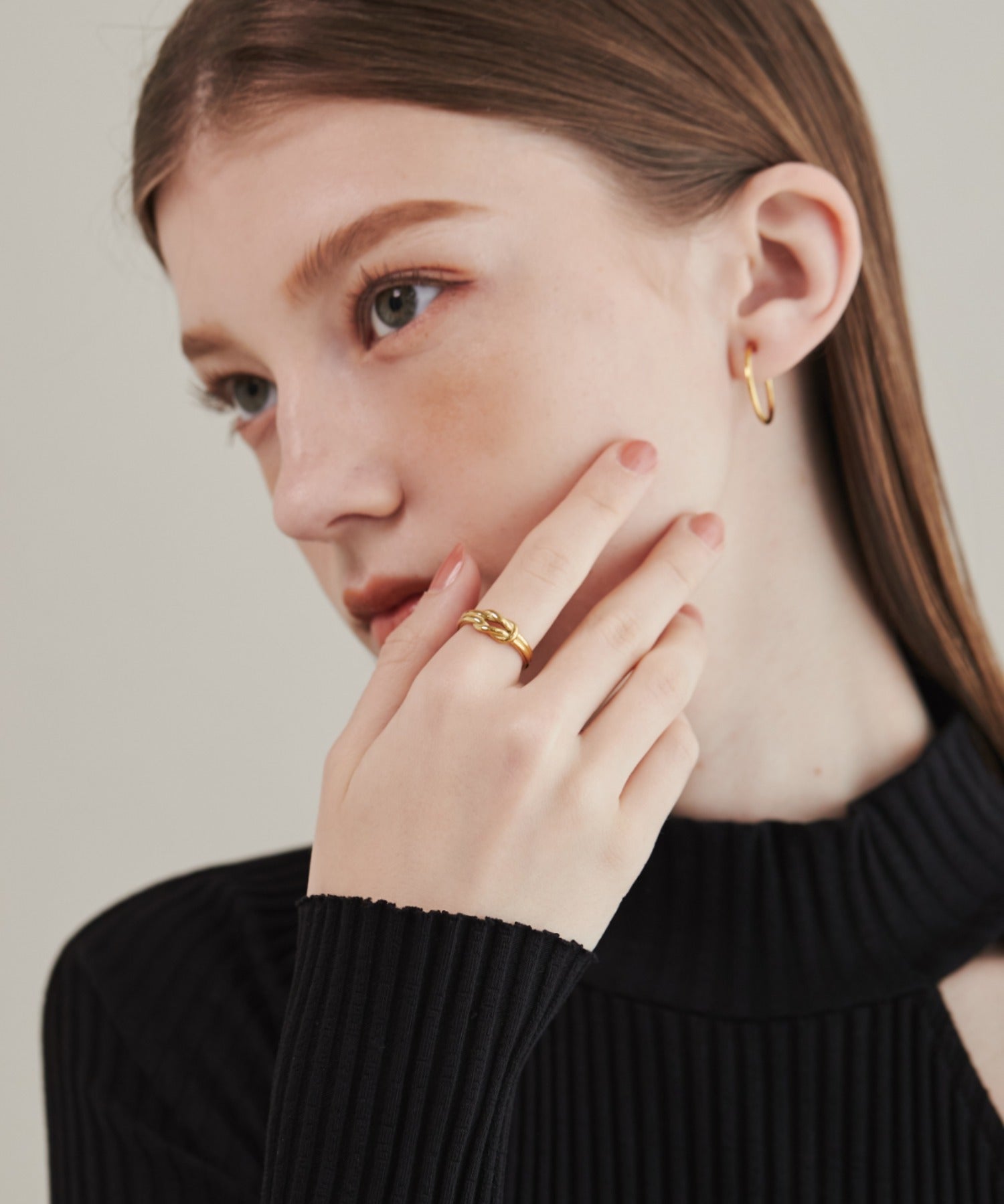 ciite' シーテ リング 【 金属アレルギー対応 】 ノットリング サージカルステンレス