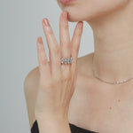 ciite' シーテ リング 【 金属アレルギー対応 】 ジルコニアデザインリング サージカルステンレス