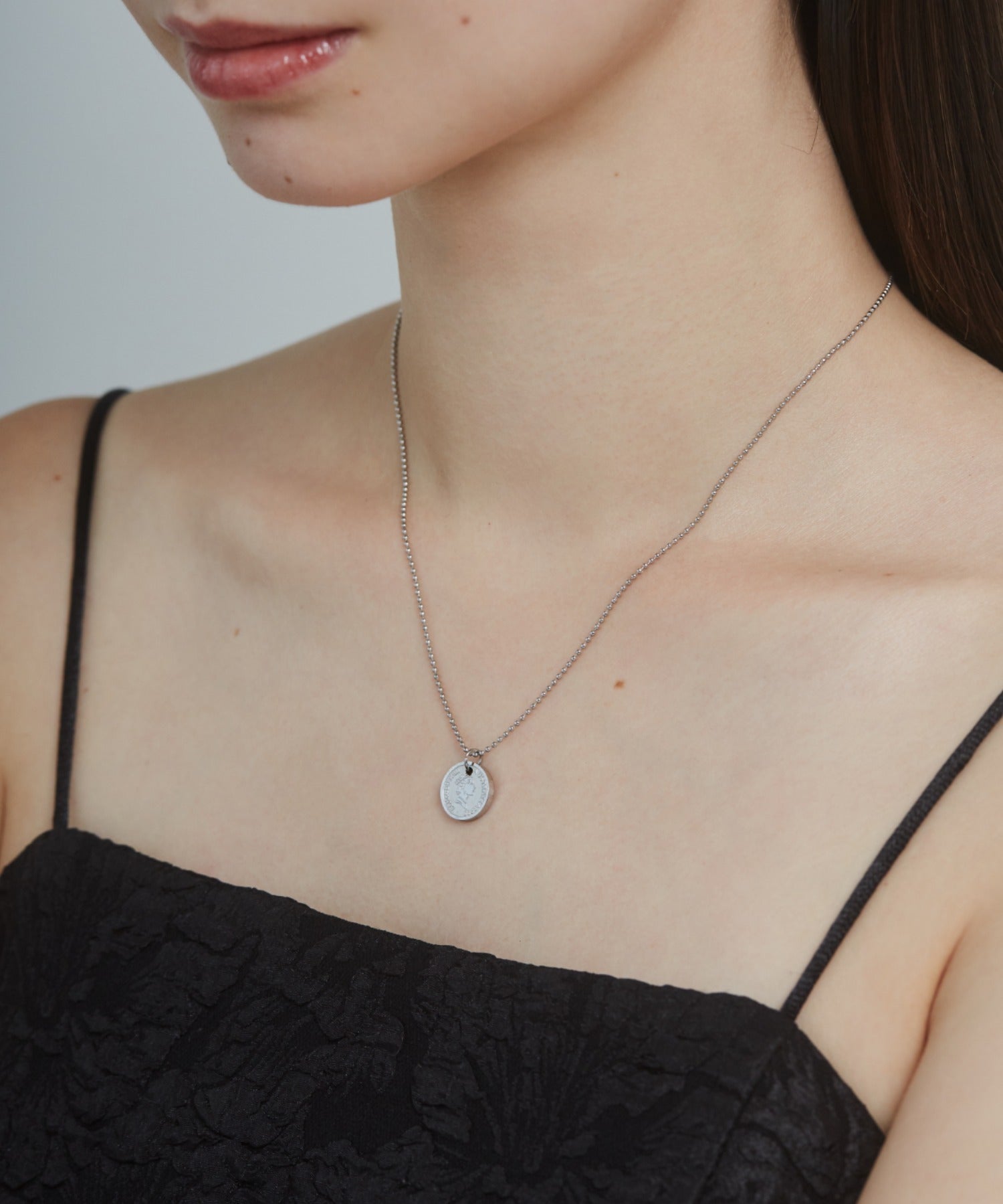 ciite' シーテ ネックレス 【 金属アレルギー対応 】 エリザベスコインネックレス サージカルステンレス