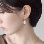 ciite' シーテ イヤリング シリコン付 デザインパール イヤリング