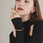 ciite' シーテ ブレスレット 【 金属アレルギー対応 】 ハートビジュー シンプルブレスレット / バングル サージカルステンレス