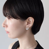 ciite' シーテ イヤリング シリコン付き デザインパールイヤリング