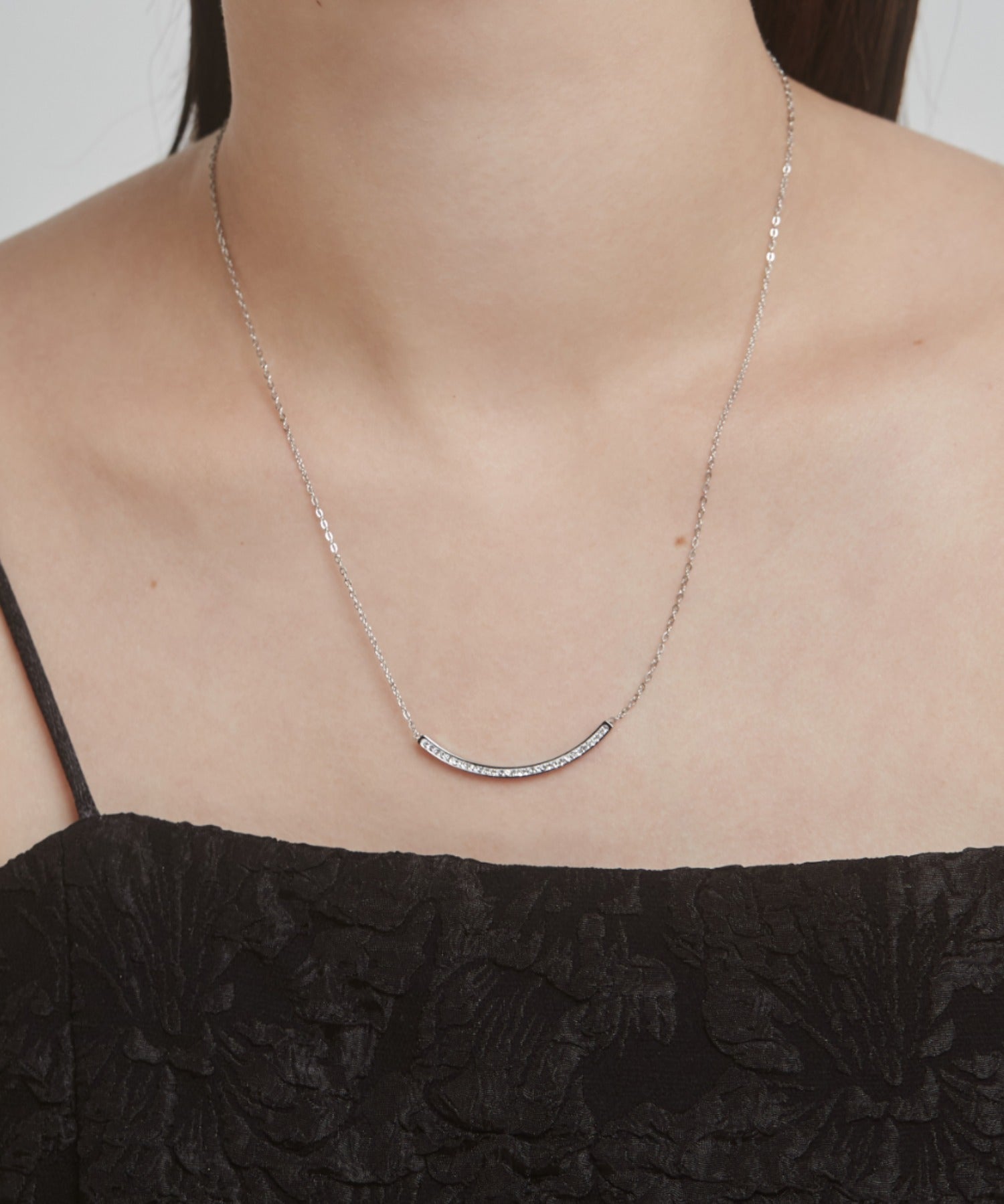 ciite' シーテ ネックレス 【 金属アレルギー対応 】 ビジューモチーフネックレス サージカルステンレス