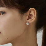 ciite' シーテ ピアス（両耳用） パール フラワーピアス（両耳用）