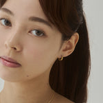 ciite' シーテ ピアス（両耳用） 【 金属アレルギー対応 】 4サイズ展開 シンプルフープピアス サージカルステンレス（両耳用）