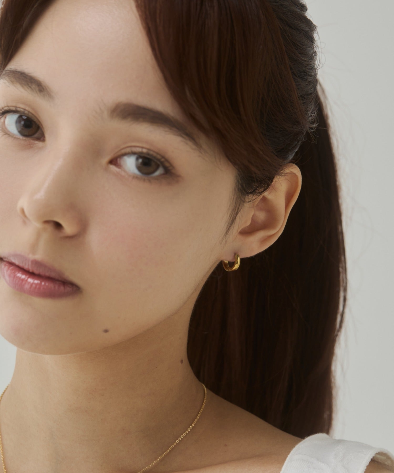 ciite' シーテ ピアス（両耳用） 【 金属アレルギー対応 】 4サイズ展開 シンプルフープピアス サージカルステンレス（両耳用）