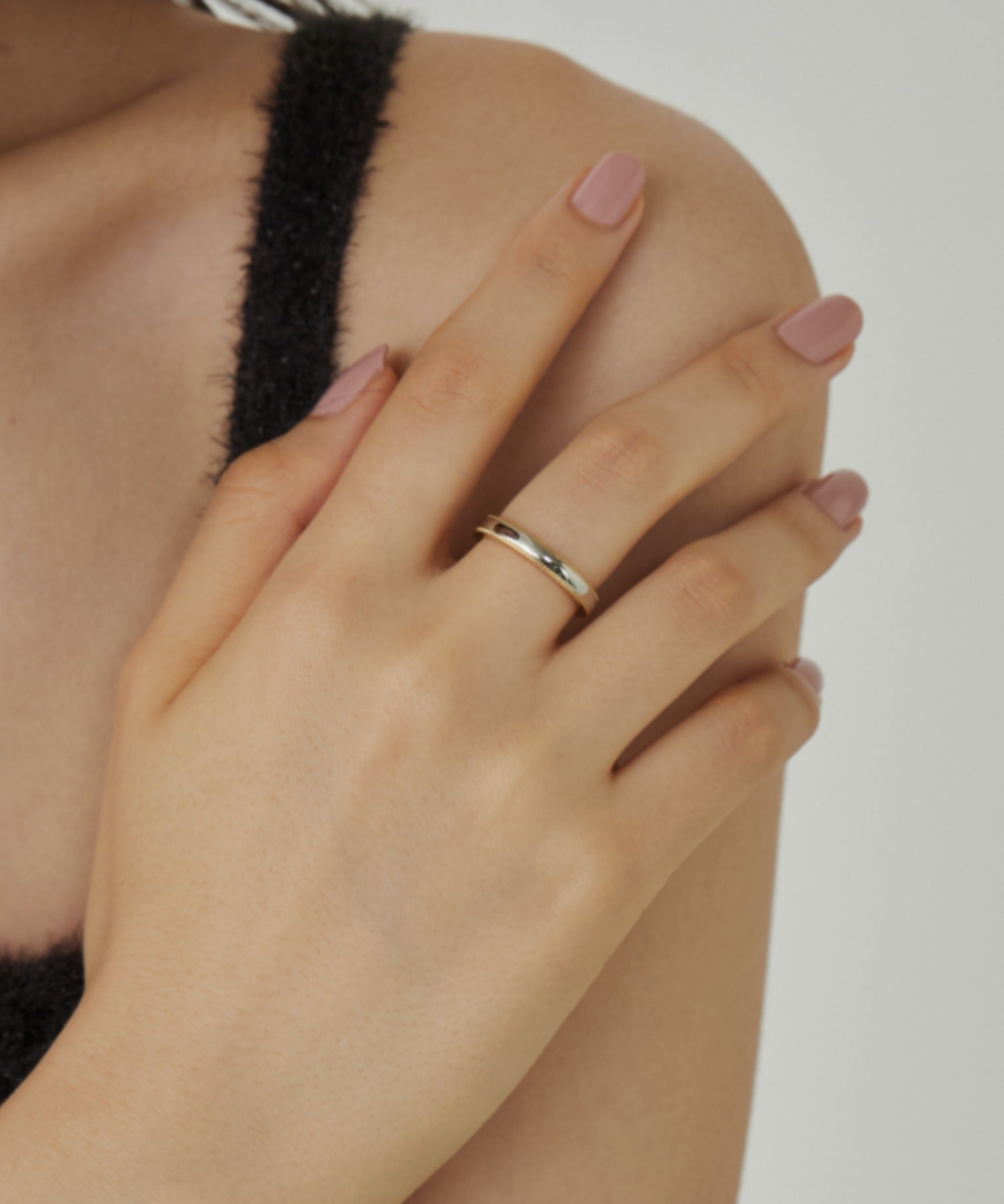 ciite' シーテ リング 【 金属アレルギー対応 】 バイカラーリング サージカルステンレス