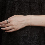 ciite' シーテ ブレスレット 【 金属アレルギー対応 】 グリッターチェーンブレスレット サージカルステンレス