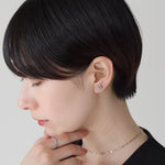 ciite' シーテ ピアス（両耳用） 【金属アレルギー対応】スクエアデザイン ピアス