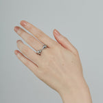 ciite' シーテ リング 【 金属アレルギー対応 】 ハートデザインリング サージカルステンレス