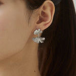ciite' シーテ ピアス（両耳用） 【 金属アレルギー対応 】フラワーモチーフピアス サージカルステンレス（両耳用）