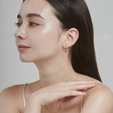ciite' シーテ ピアス（両耳用） 【 金属アレルギー対応 】 シンプルフープイヤリング 3ペアセット サージカルステンレス (両耳用)