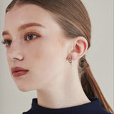 ciite' シーテ ピアス（両耳用） 【 金属アレルギー対応 】 ノットピアス サージカルステンレス (両耳用)